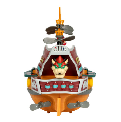 Juego Super Mario Barco Bowser Deluxe con 5 Figuras Playset