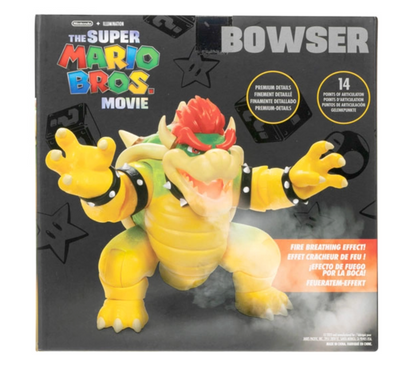 Juguete Super Mario Figura de acción Bowser con Humo