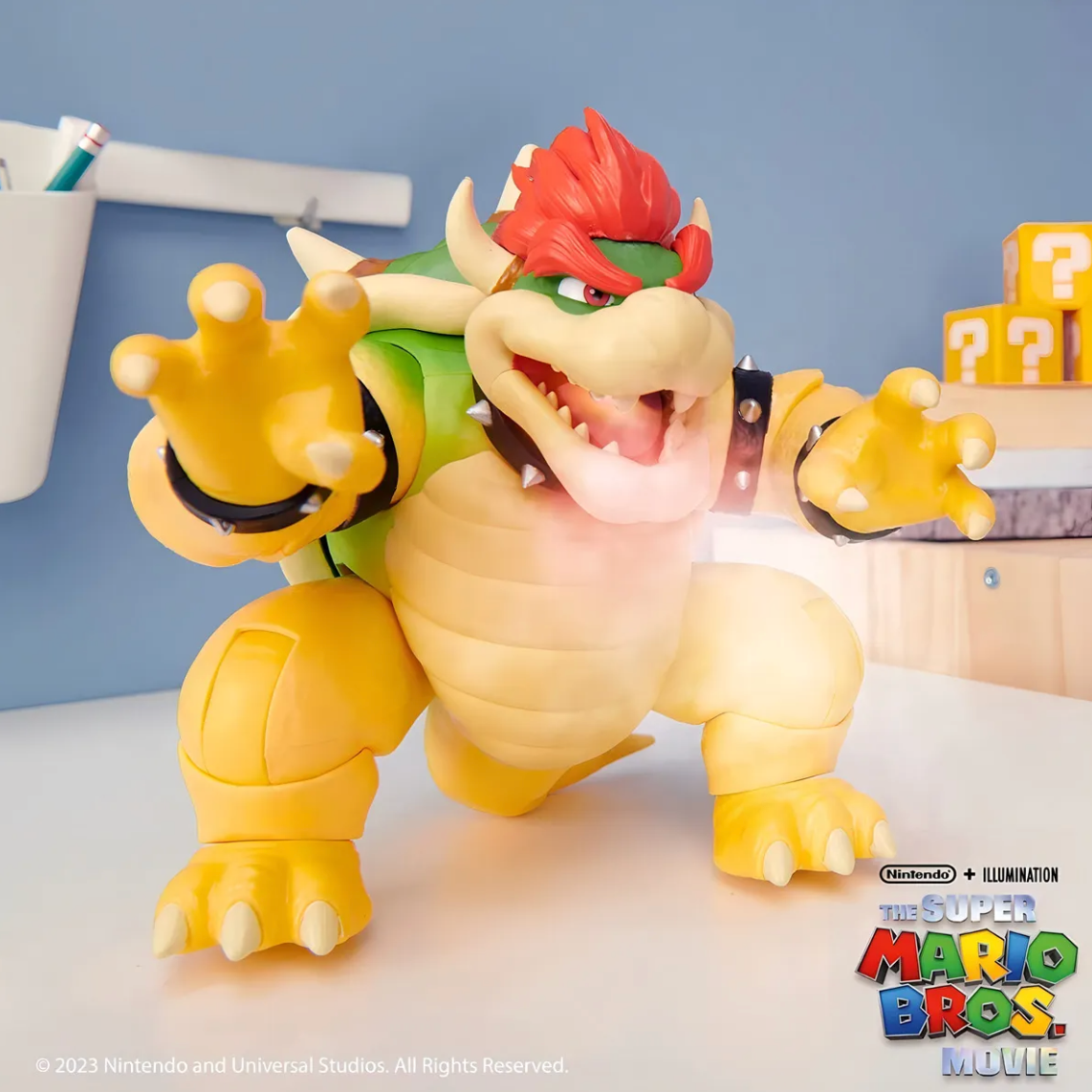 Juguete Super Mario Figura de acción Bowser con Humo