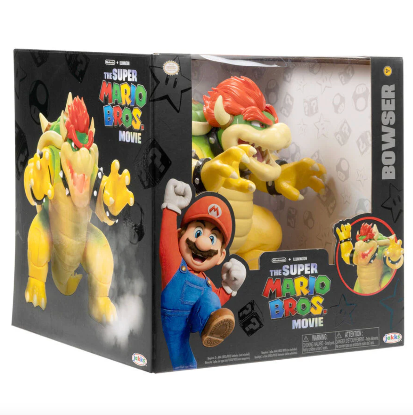 Juguete Super Mario Figura de acción Bowser con Humo