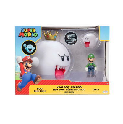 Set Figuras King Boo Super Mario De Nintendo