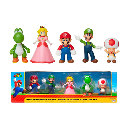 Set de figuras Mario & Amigos Pack Clasico