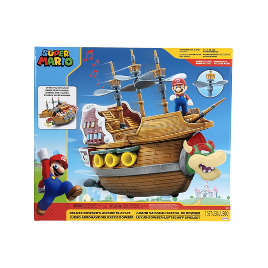 Juego Super Mario Barco Bowser Deluxe