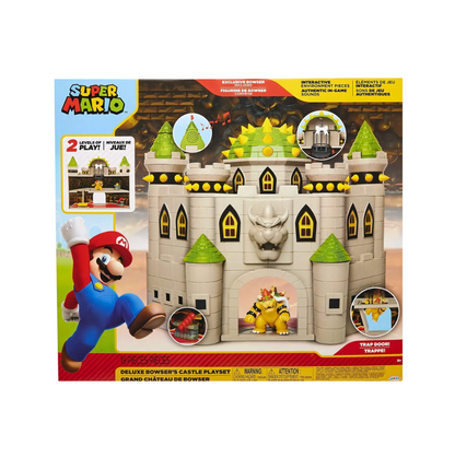 Juguete Escena Batalla Castillo De Bowser Super Mario