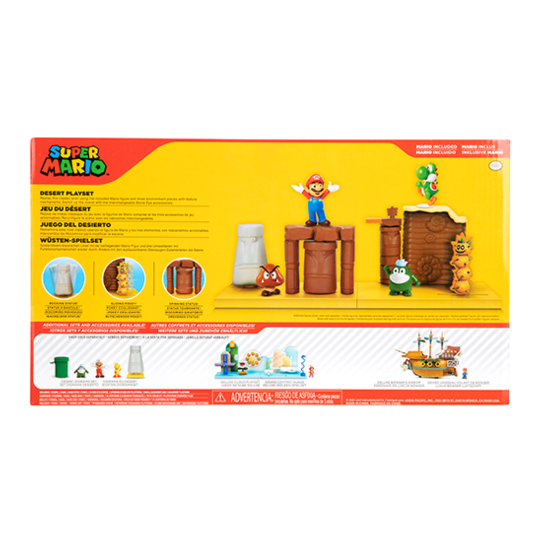 Super Mario Juego Del Desierto Playset
