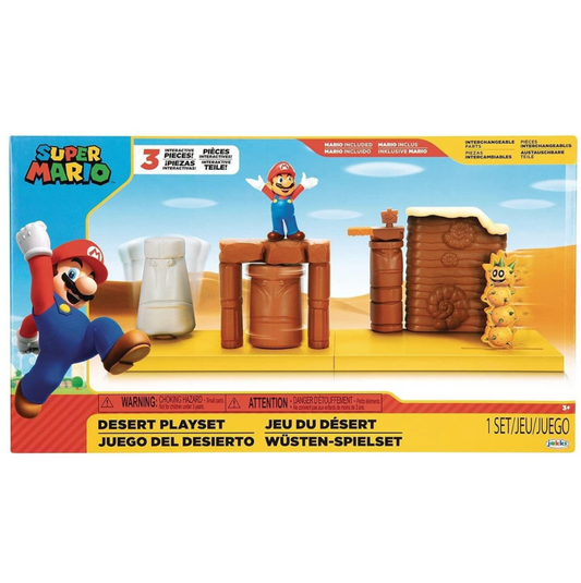 Super Mario Juego Del Desierto Playset