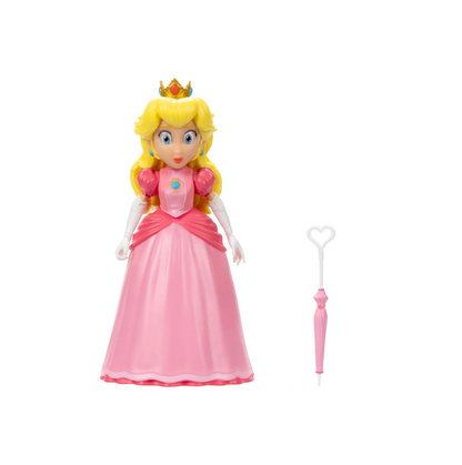 Figura Princesa Peach Super Mario Bros Movie Jakks