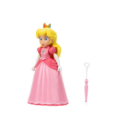 Figura Princesa Peach Super Mario Bros Movie Jakks