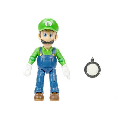 Figura Luigi Juguete Super Mario Bros Movie Jakks