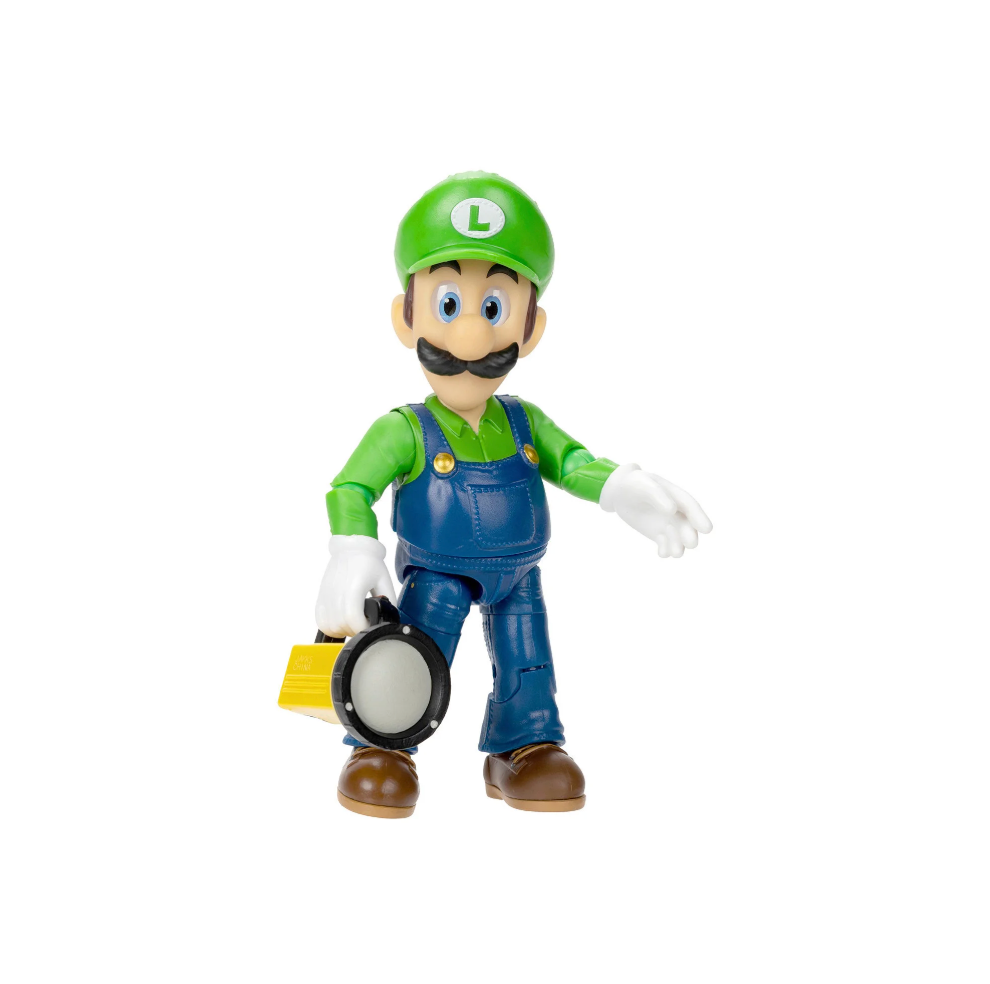 Figura Luigi Juguete Super Mario Bros Movie Jakks