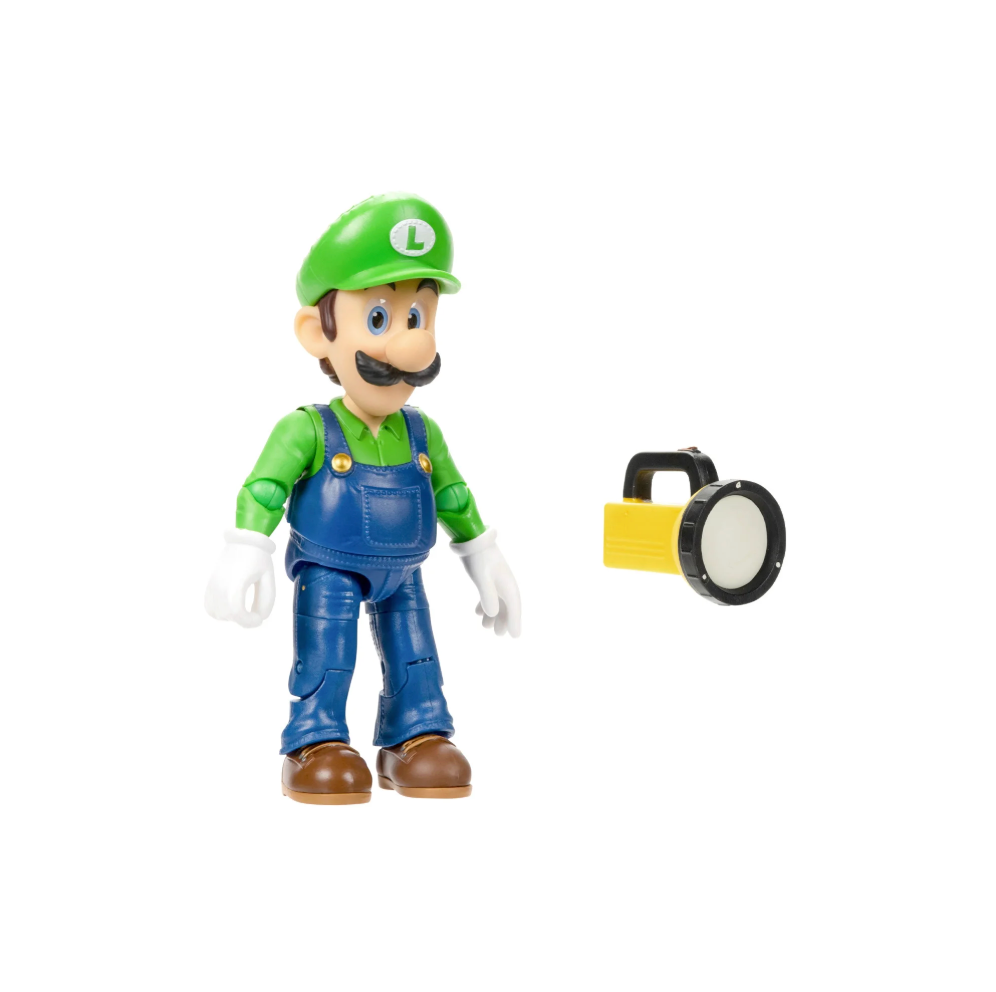 Figura Luigi Juguete Super Mario Bros Movie Jakks