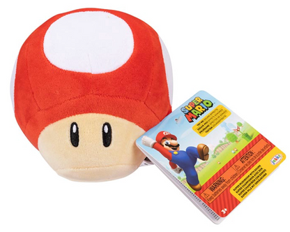 Peluche Con Sonido Super Mario Honguito Rojo