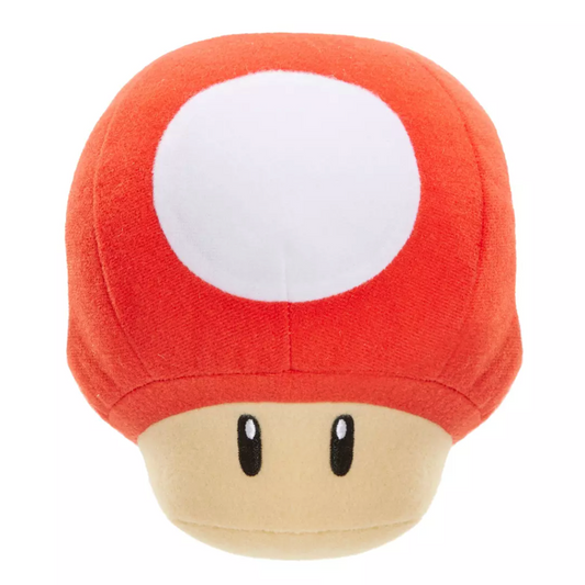 Peluche Con Sonido Super Mario Honguito Rojo