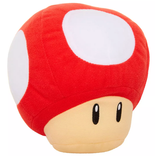 Peluche Con Sonido Super Mario Honguito Rojo