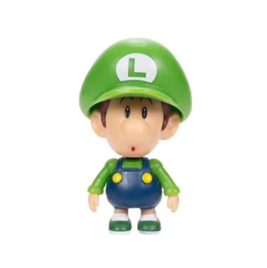Figura Super Mario Baby Luigi Jakks Pacific 6cm