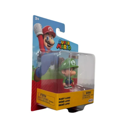 Figura Super Mario Baby Luigi Jakks Pacific 6cm