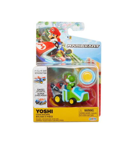 Mario Kart Vehiculo Modelo Yoshi Coin Racer Super Mario