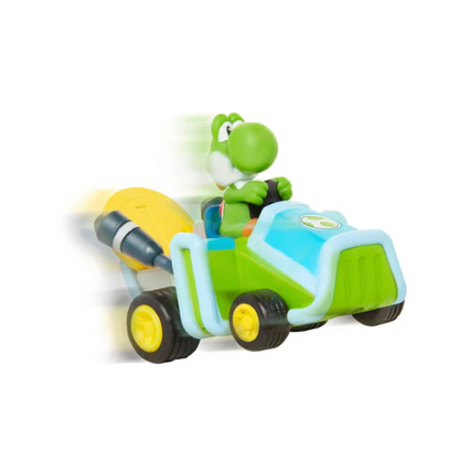 Mario Kart Vehiculo Modelo Yoshi Coin Racer Super Mario