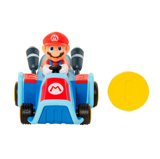 Mario Kart Vehiculo Modelo Mario Coin Racer Super Mario