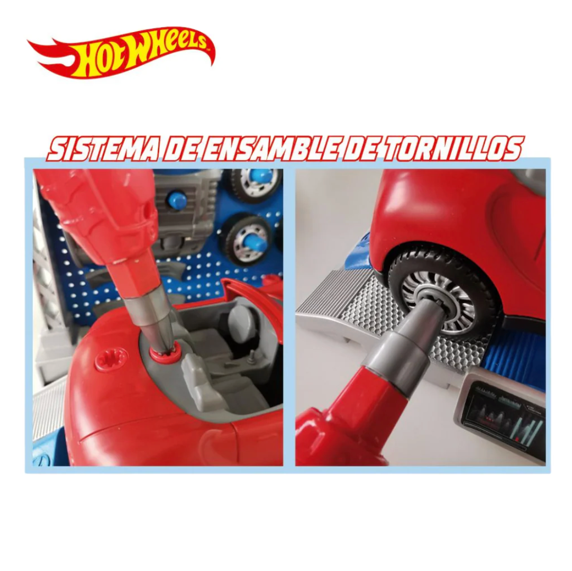 Caja Registradora Centro de Sevicios Hot Wheels