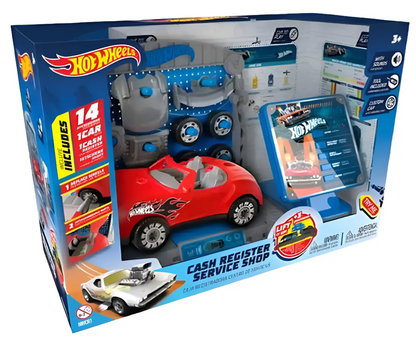 Caja Registradora Centro de Sevicios Hot Wheels