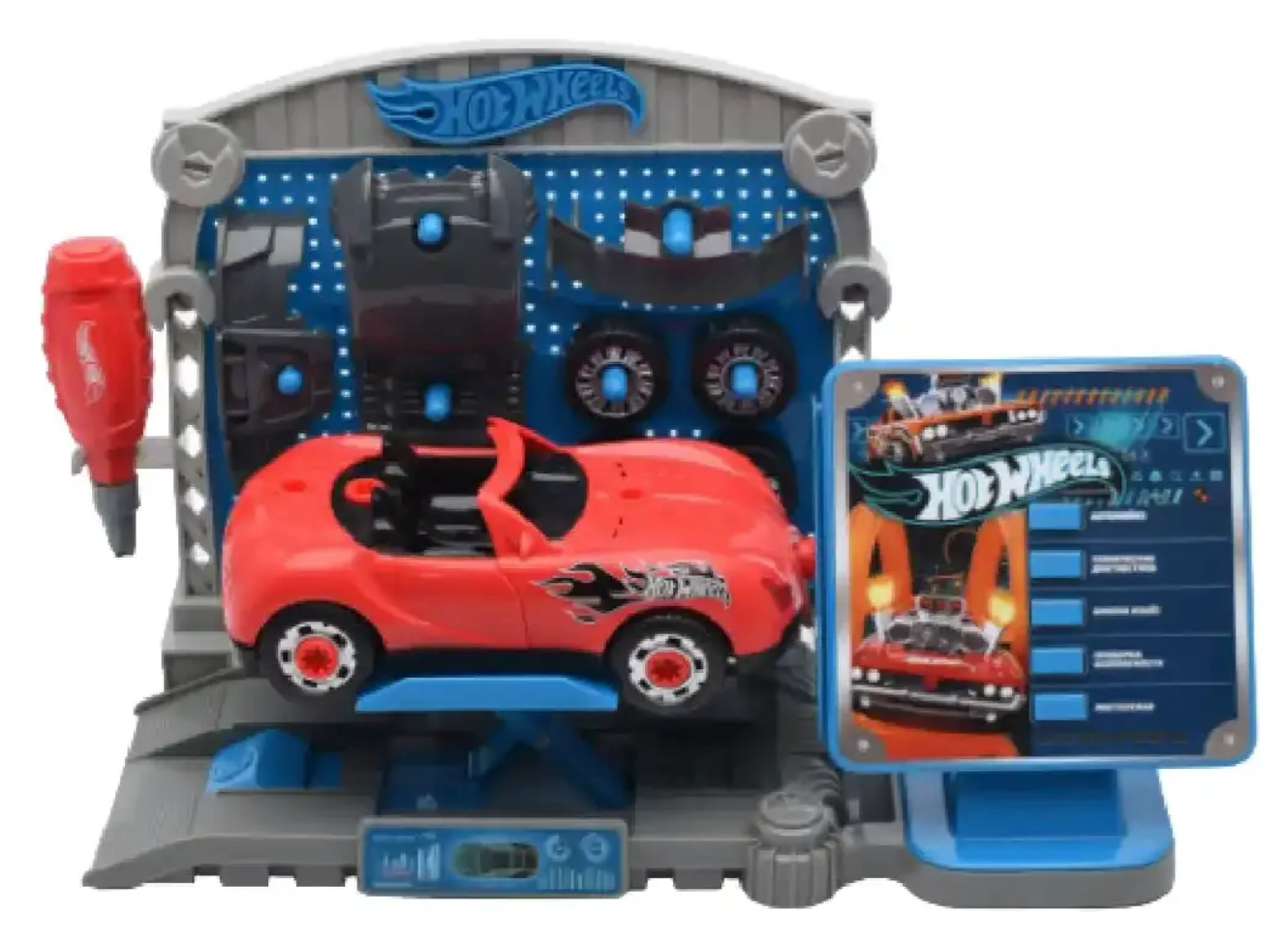 Caja Registradora Centro de Sevicios Hot Wheels