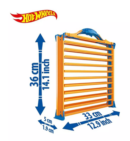 Hot Wheels Car Case Para 44 Carros Rack & Track