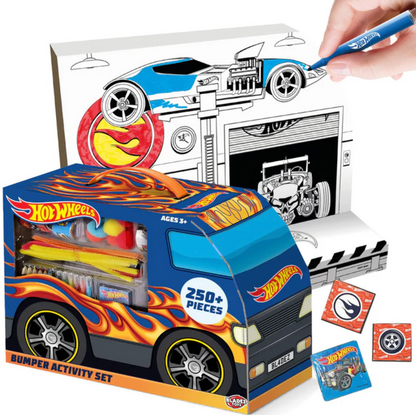 Set De Manualidades Con Bumper Camion Hot Wheels