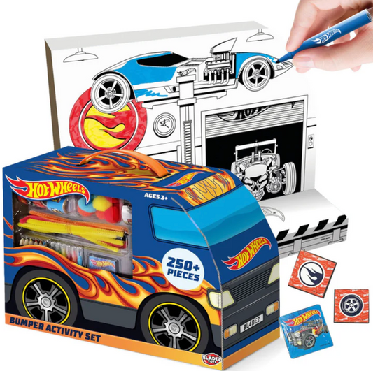 Set De Manualidades Con Bumper Camion Hot Wheels