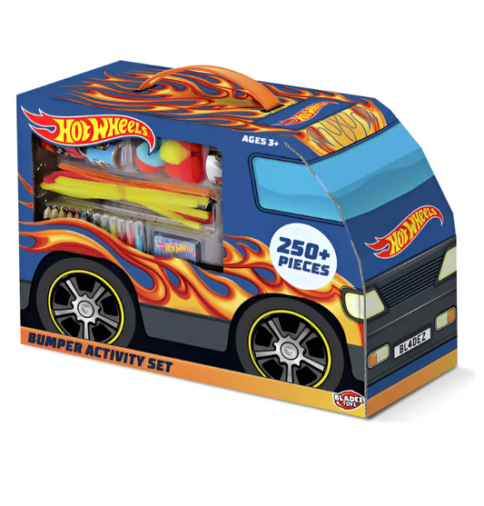 Set De Manualidades Con Bumper Camion Hot Wheels