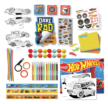 Set De Manualidades Con Bumper Camion Hot Wheels
