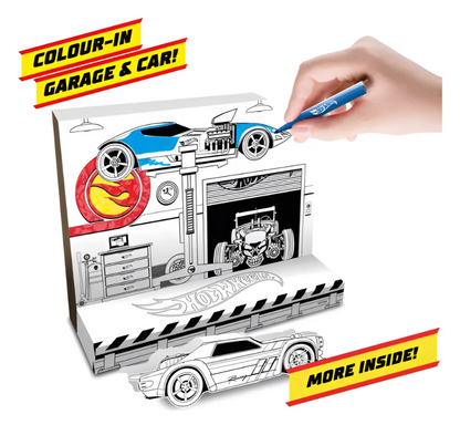 Set De Manualidades Con Bumper Camion Hot Wheels