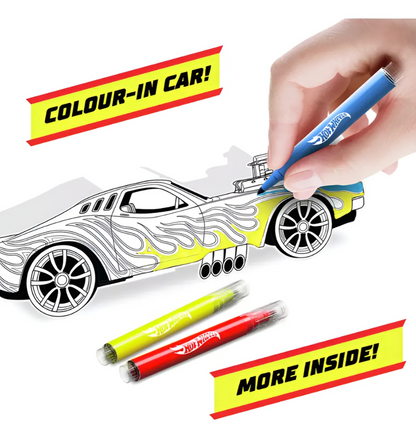 Set De Manualidades Con Bumper Camion Hot Wheels