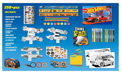 Set De Manualidades Con Bumper Camion Hot Wheels