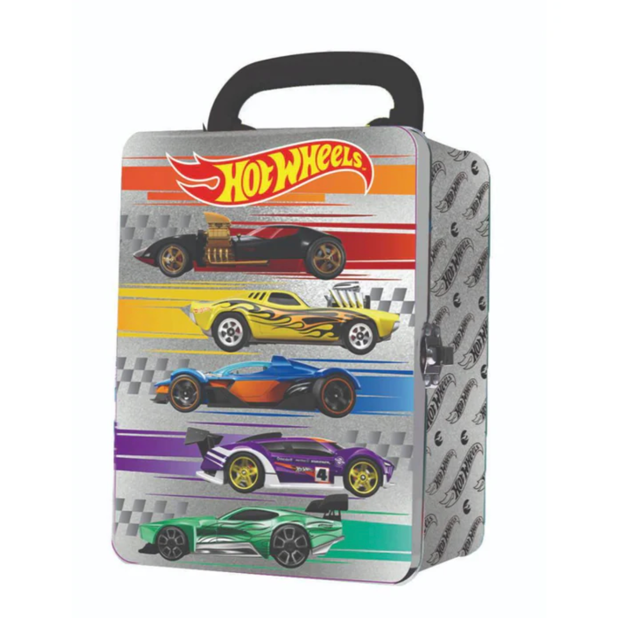 Caja Metalica Porta Autos Hotwheels Modelo 3