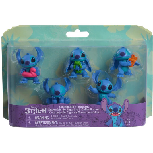 Stitch Pack De 5 Figuras 6cm De Deluxe