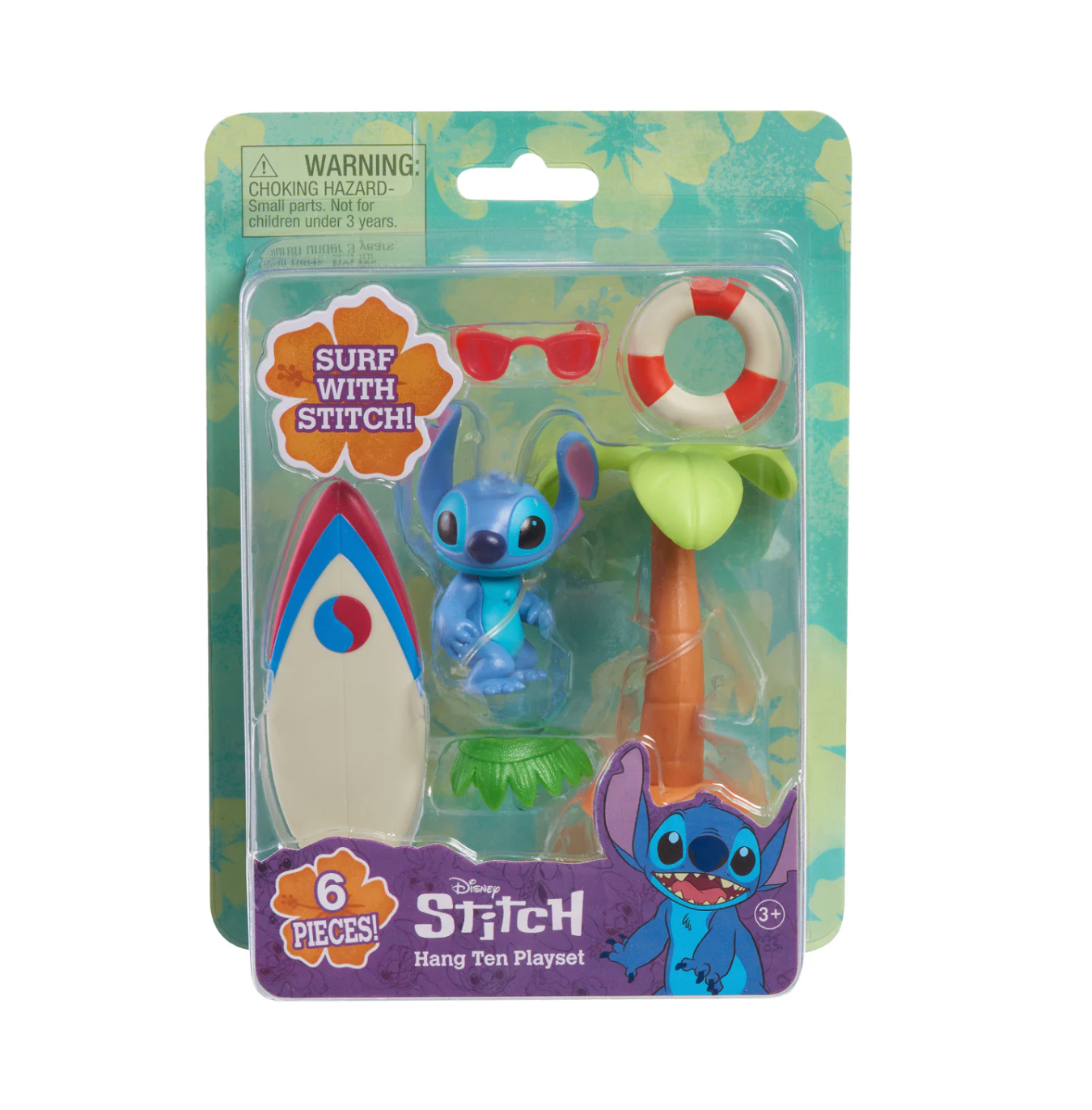 Playset Figuras Stitch Collecion Playa Lilo & Stitch Modelo 1