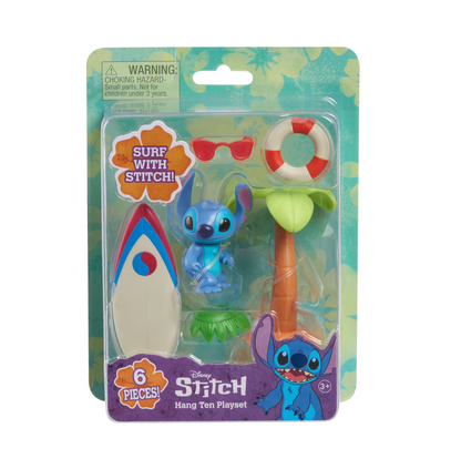Playset Figuras Stitch Collecion Playa Lilo & Stitch Modelo 1