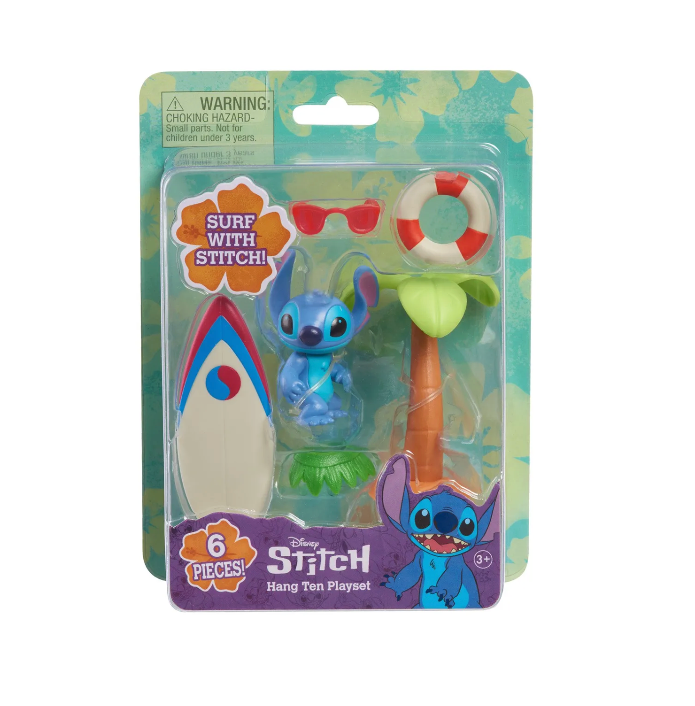 Playset Figuras Stitch Collecion Playa Lilo & Stitch Modelo 1