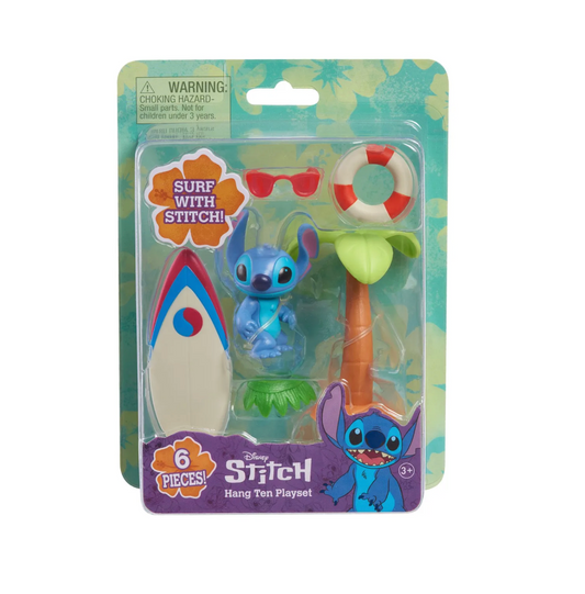 Playset Figuras Stitch Collecion Playa Lilo & Stitch Modelo 1