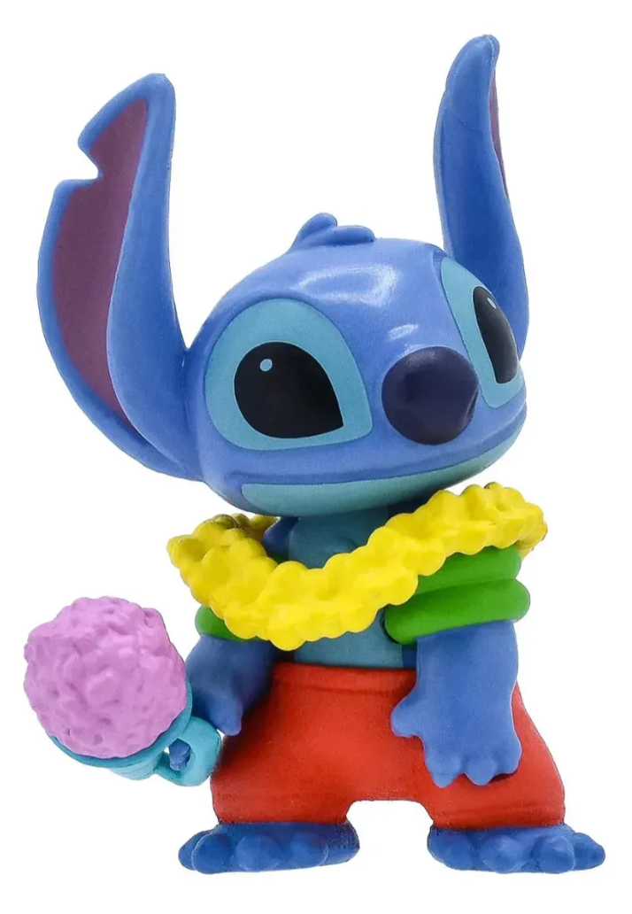Playset Figuras Stitch Collecion Playa Auto Lilo & Stitch