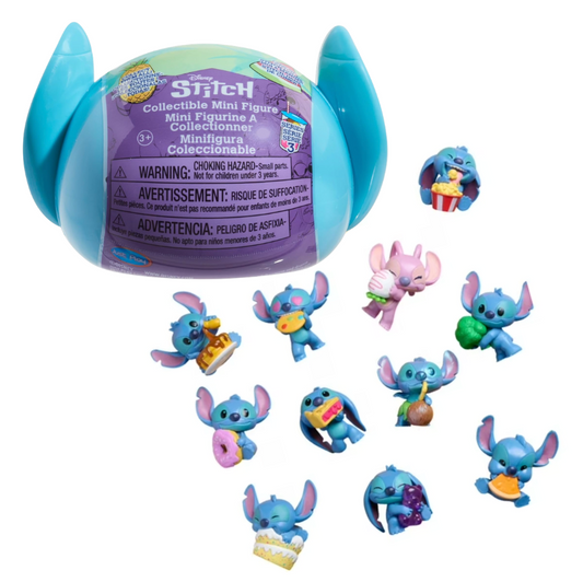 Minifigura Sorpresa Stitch Disney Cápsula Coleccionable