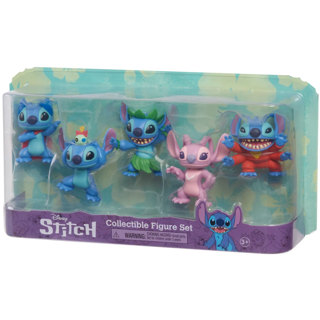 Set De 5 Figuras De Colección Lilo & Stitch 8cm