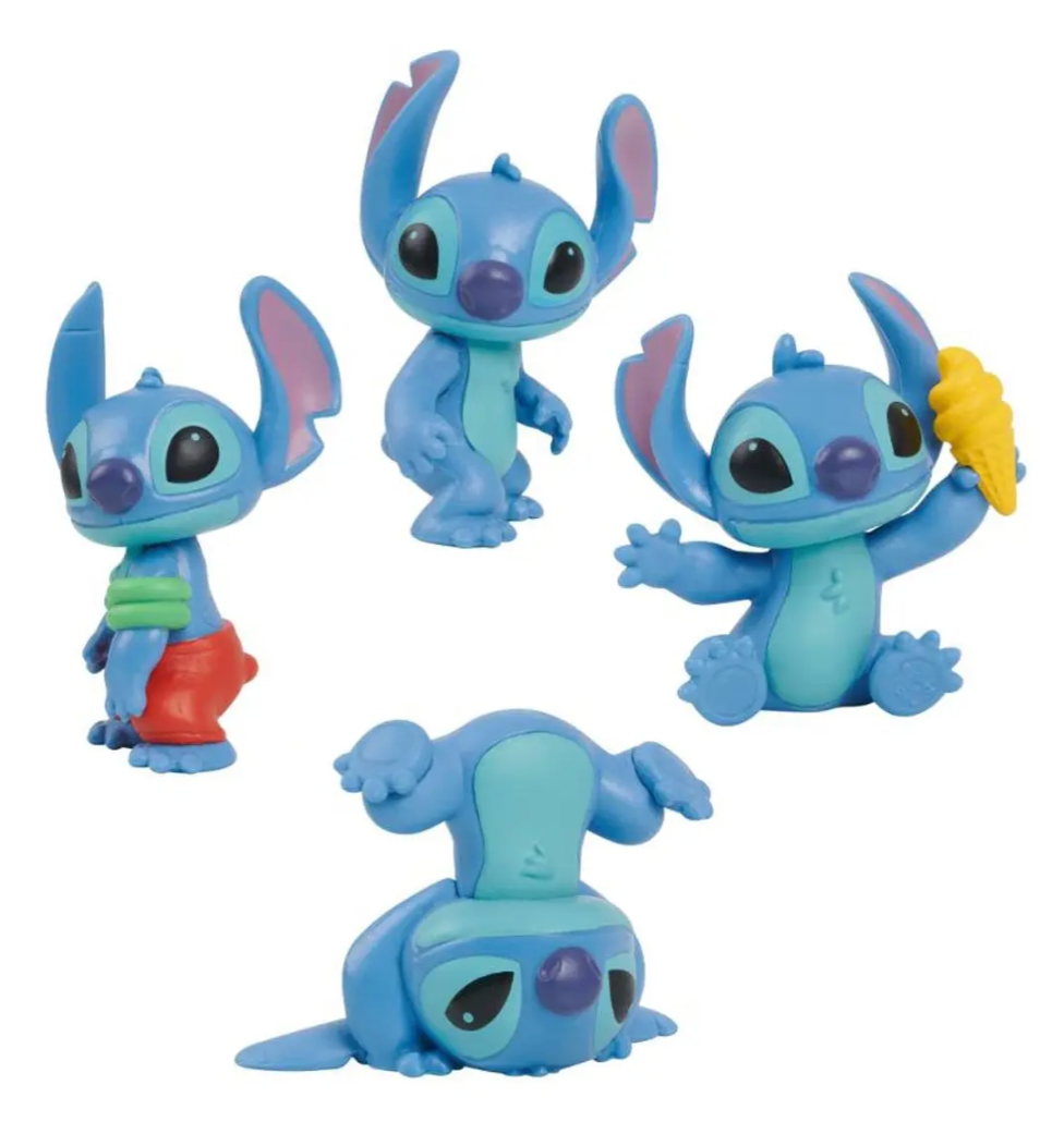 Pack 8 Figuras Coleccionables Stitch 5cm