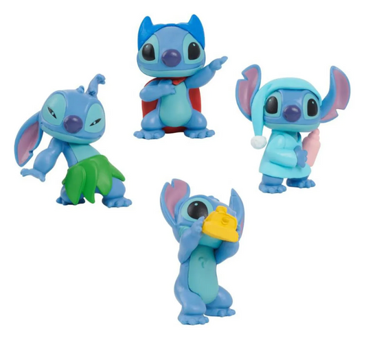 Pack 8 Figuras Coleccionables Stitch 5cm