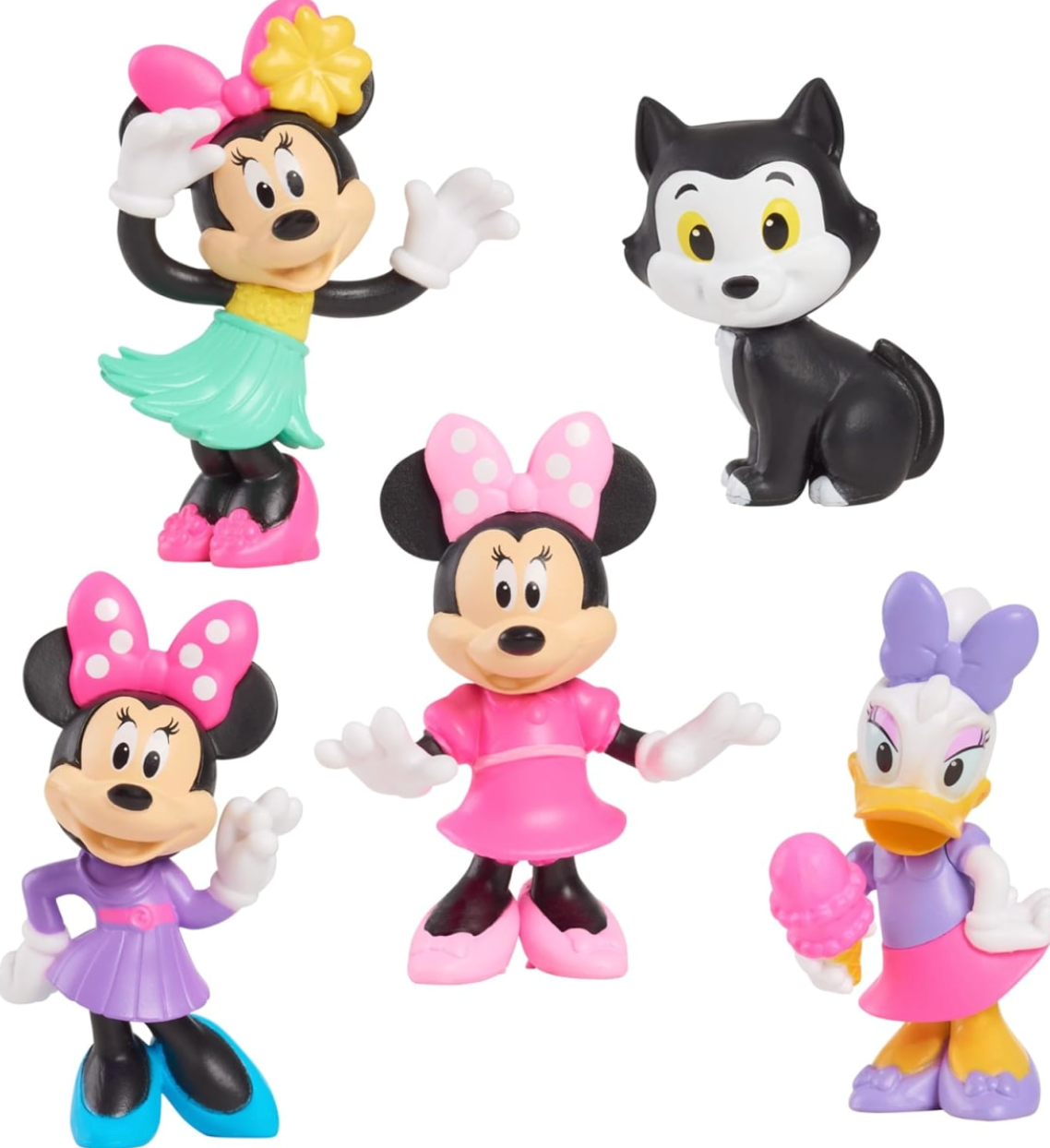 Pack De 5 Figuras Minnie Mouse