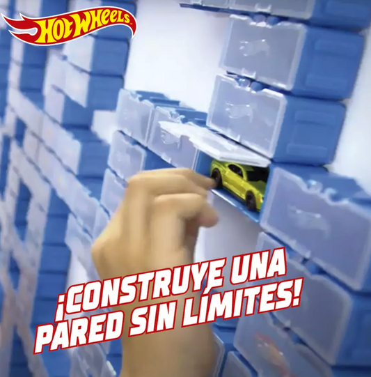 Porta Autos Hot Wheels Maletín para 28 Autos