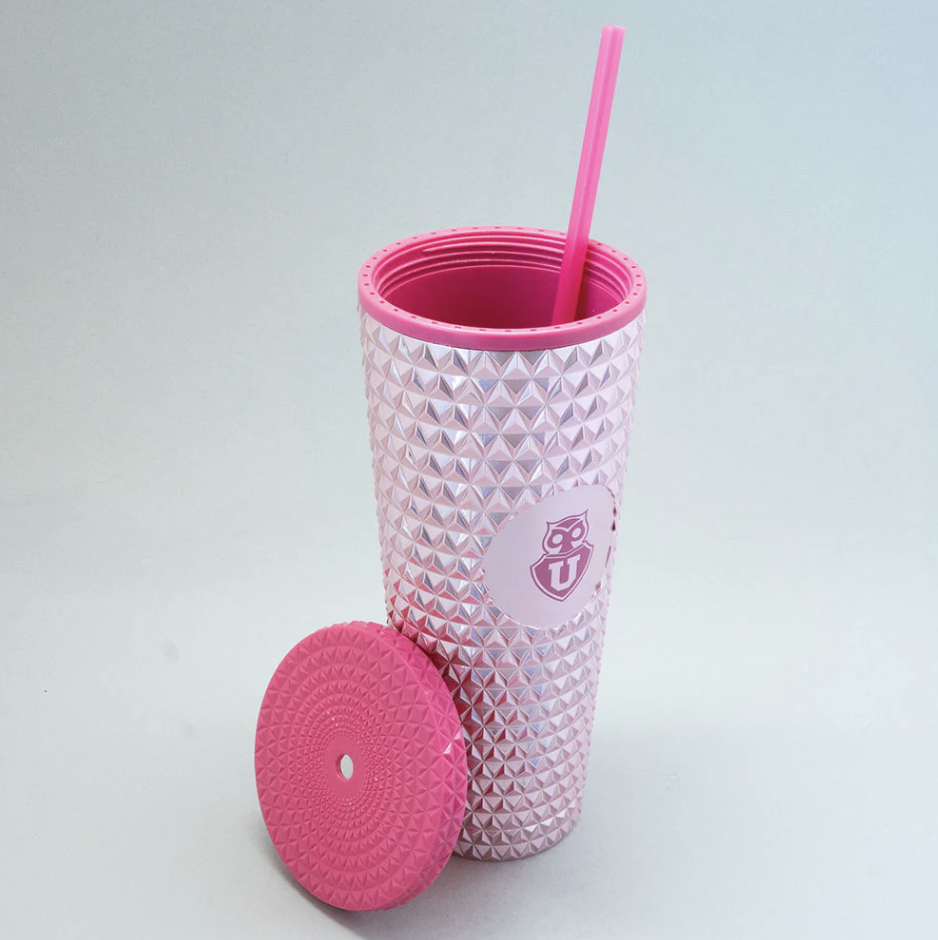 Vaso Tumbler Shiny Pink U De Chile