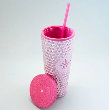 x Mayor Vaso Tumbler Shiny Pink U Catolica