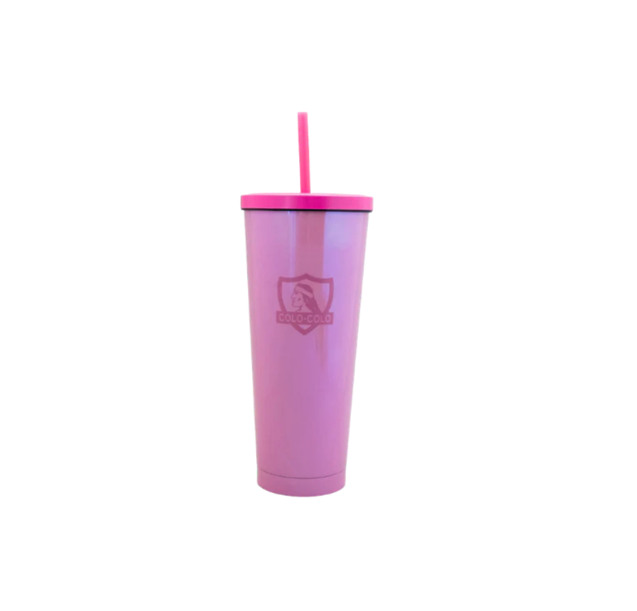 Vaso Tumbler Pink Colo Colo